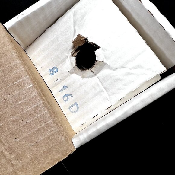 Vtg WATERFORD Lismore Bell Cut Lead Crystal 3.5 Ireland Small Handled Dinner BOX - Picture 8 of 10